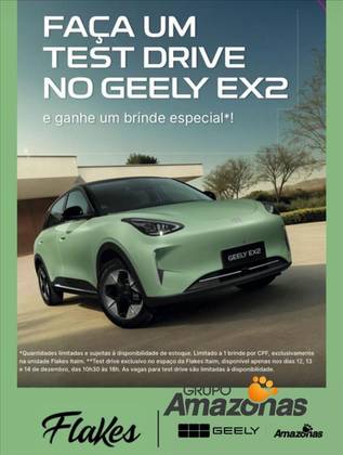 GEELY EX2 39,4 KW ELÉTRICO MAX GEELY EX2 39,4 KW ELÉTRICO MAX